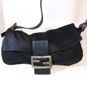 Fendi Zucchino FF Mini Mama Forever Baguet…